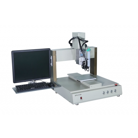 三軸視覺(jué)自動(dòng)點(diǎn)膠灌膠機(jī)SPS-313H